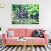 Bridge Stretched Canvas afdrukken (Insitu (Woonkamer))