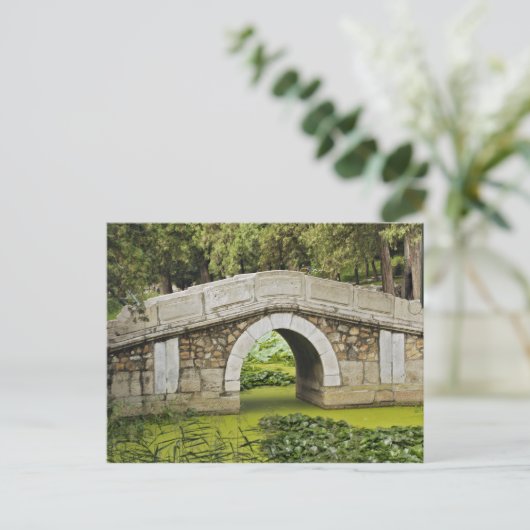 Bridge, Summer Palace, Beijing, China Briefkaart (Staand voorkant)