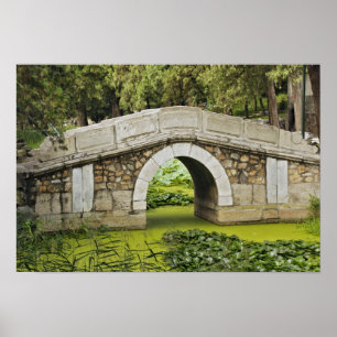 Bridge, Summer Palace, Beijing, China Poster