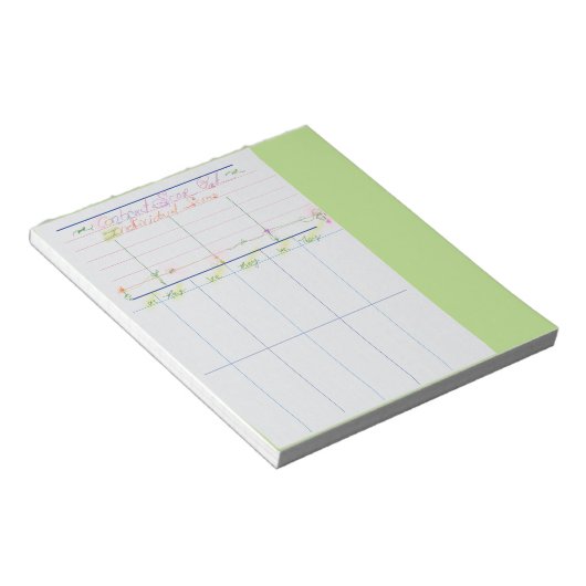 Bridge Tally Pad Notitieblok (Schuin)