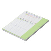 Bridge Tally Pad Notitieblok (Linkerzijde)