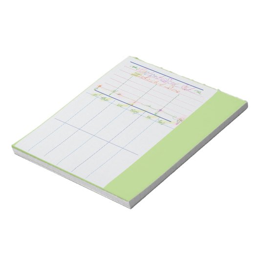 Bridge Tally Pad Notitieblok (Linkerzijde)