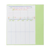 Bridge Tally Pad Notitieblok (Voorkant)
