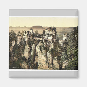 Bridge, the Bastion, Saksen, Duitsland, zeldzame P Magneet