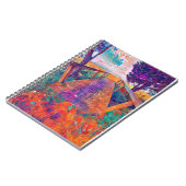 Bridge to peace an A.I.-schilderij Notitieboek (Linkerzijde)