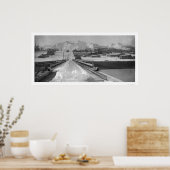 Bridge Uitzicht Seward, Alaska 1910 Poster (Keuken)