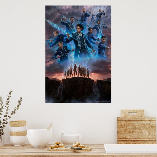 Bridge Vier Bridgers 4 Poster (Keuken)