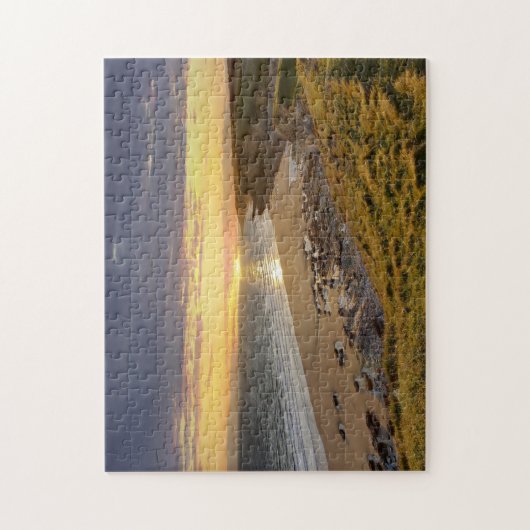 Bridgend Beach Wales Legpuzzel (Verticaal)