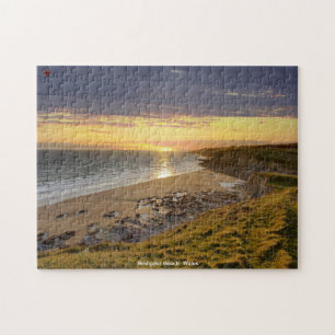 Bridgend Beach Wales Legpuzzel