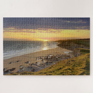 Bridgend Beach Wales Legpuzzel