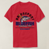 Bridgeport Blauwvis T-shirt (Design voorkant)