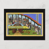 Bridgeport Connecticut Briefkaart (Voorkant)