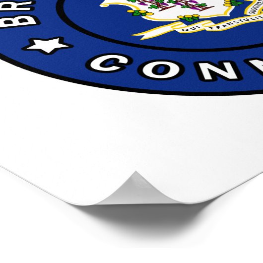 Bridgeport Connecticut Poster (Hoek)