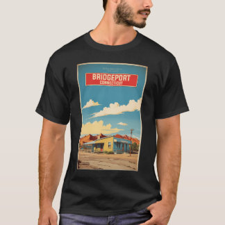 Bridgeport Connecticut Verenigde Staten Vintage Re T-shirt