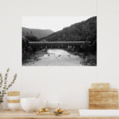 Bridgeport Covered Bridge Poster (Keuken)