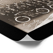 Bridgeport, CT politie foto 1914 Poster (Hoek)