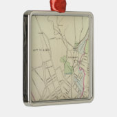 Bridgeport, noord metalen ornament (Rechts)