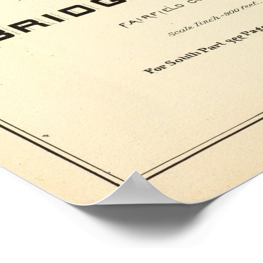 Bridgeport, noord poster (Hoek)