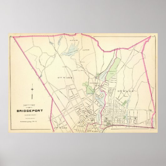 Bridgeport, noord poster (Voorkant)