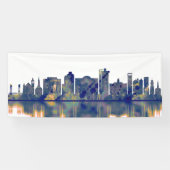 Bridgeport Skyline Spandoek (Horizontaal)