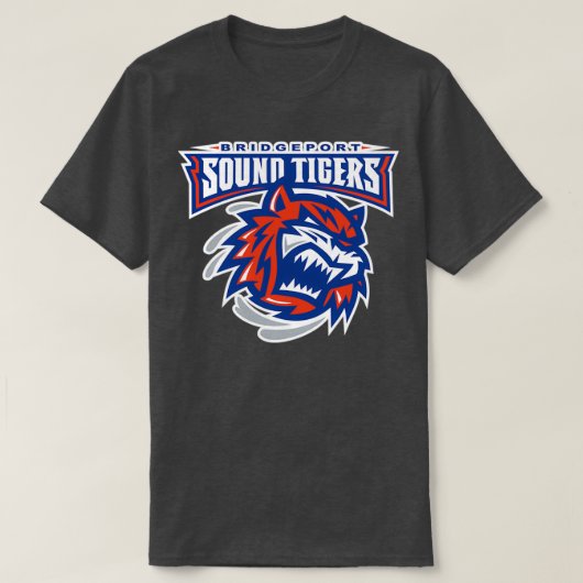 Bridgeport Sound Tigers T-shirt (Design voorkant)
