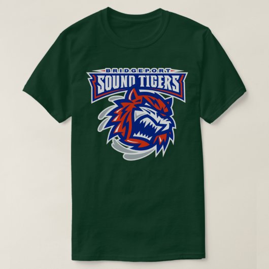Bridgeport Sound Tigers T-shirt (Design voorkant)
