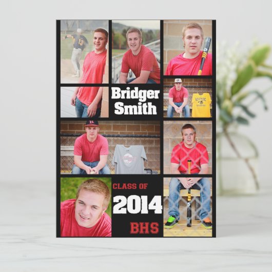 Bridger aangepaste Afstuderen-kaart Aankondiging (Staand voorkant)