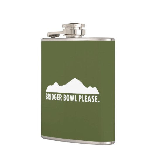 Bridger Bowl alsjeblieft Heupfles (Links)