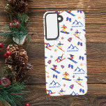 Bridger Bowl Canyon Montana Ski Snowboard patroon Samsung Galaxy Hoesje<br><div class="desc">Een grappig winterskipatroon voor het skigebied Bridger Bowl in Bridger Canyon,  Bozeman,  Montana,  Verenigde Staten,  Noord-Amerika. Perfect cadeau-idee voor wintersportliefhebbers: ski,  snowboard,  freestyle,  skisprong,  langlaufen.</div>