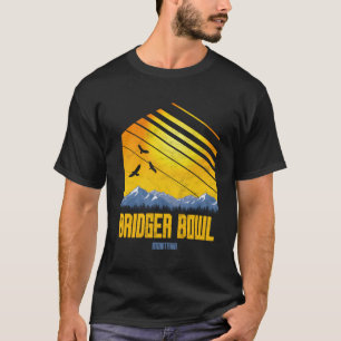 Bridger Bowl Montana Bergen Wandelkamp T-shirt