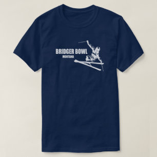 Bridger Bowl Montana Skier T-shirt