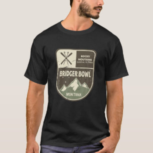 Bridger Bowl Rocky Mountains Montana T-shirt
