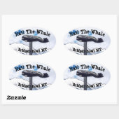 Bridger Bowl walvis Sticker (Vel)