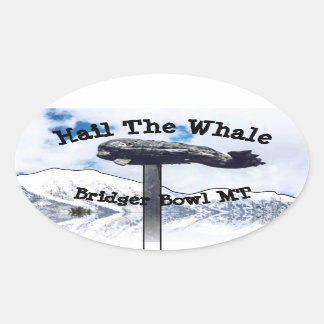 Bridger Bowl walvis Sticker