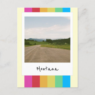Bridger Canyon Retro Instant Camera Briefkaart