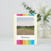 Bridger Canyon Retro Instant Camera Briefkaart (Staand voorkant)