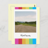 Bridger Canyon Retro Instant Camera Briefkaart (Voorkant / Achterkant)