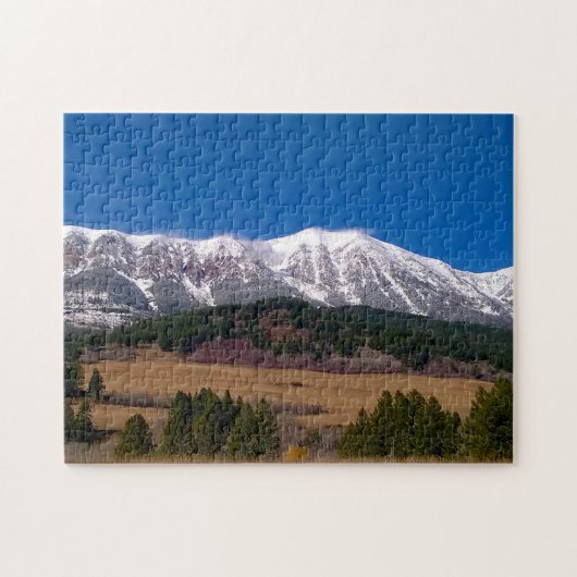 Bridger Mountain Range Montana Legpuzzel (Horizontaal)
