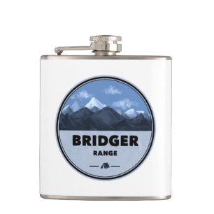 Bridger Range Montana Kamperen Heupfles