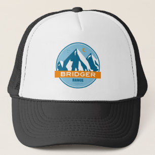 Bridger Range Montana Sterren Maan Trucker Pet
