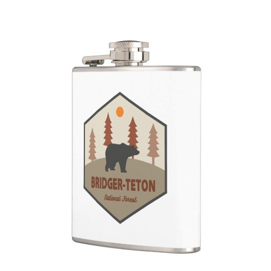 Bridger-Teton National Forest Beer Heupfles (Links)