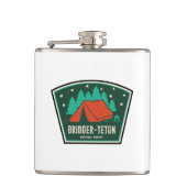 Bridger-Teton National Forest Camping Heupfles (Voorkant)