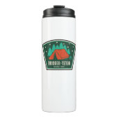 Bridger-Teton National Forest Camping Thermosbeker (Voorkant)