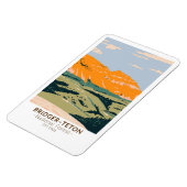 Bridger Teton National Forest Sheep Mountain Magneet (Linkerzijde)