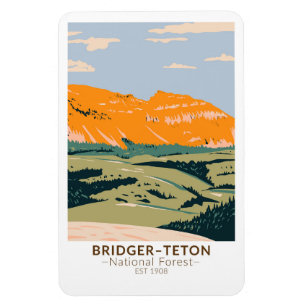 Bridger Teton National Forest Sheep Mountain Magneet