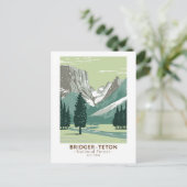 Bridger Teton National Forest Upper Green Briefkaart (Staand voorkant)