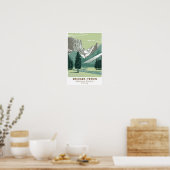 Bridger Teton National Forest Upper Green Poster (Keuken)