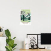 Bridger Teton National Forest Upper Green Poster (Thuiskantoor)