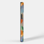 Bridgerton Boho inspireerde de waterverf oranje fl Case-Mate iPhone Case (Achterkant / Rechts)