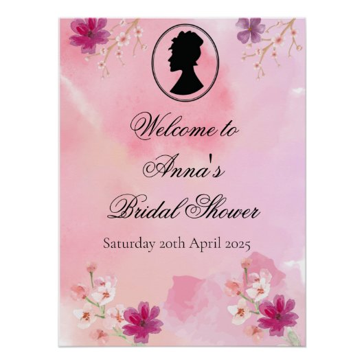 Bridgerton Bridal Shower Poster (Voorkant)